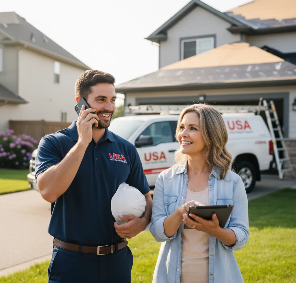 USA Roof Repair Experts customer support in Rohnert Park